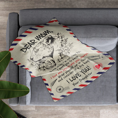 I Love And Appreciate You - Personalised Blanket - Heartfelt Gifts for Mom