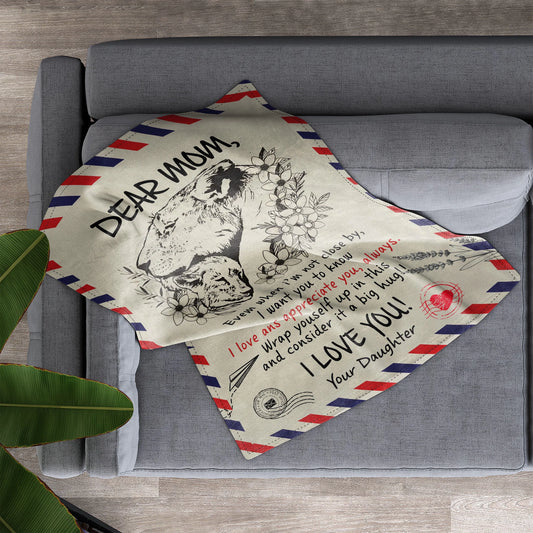 I Love And Appreciate You - Personalised Blanket - Heartfelt Gifts for Mom