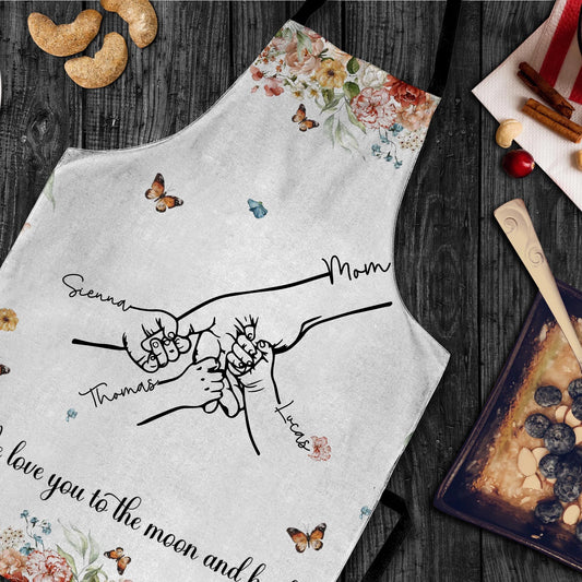 Custom Mom and Kids Apron – Thoughtful Mother’s Day Gifts
