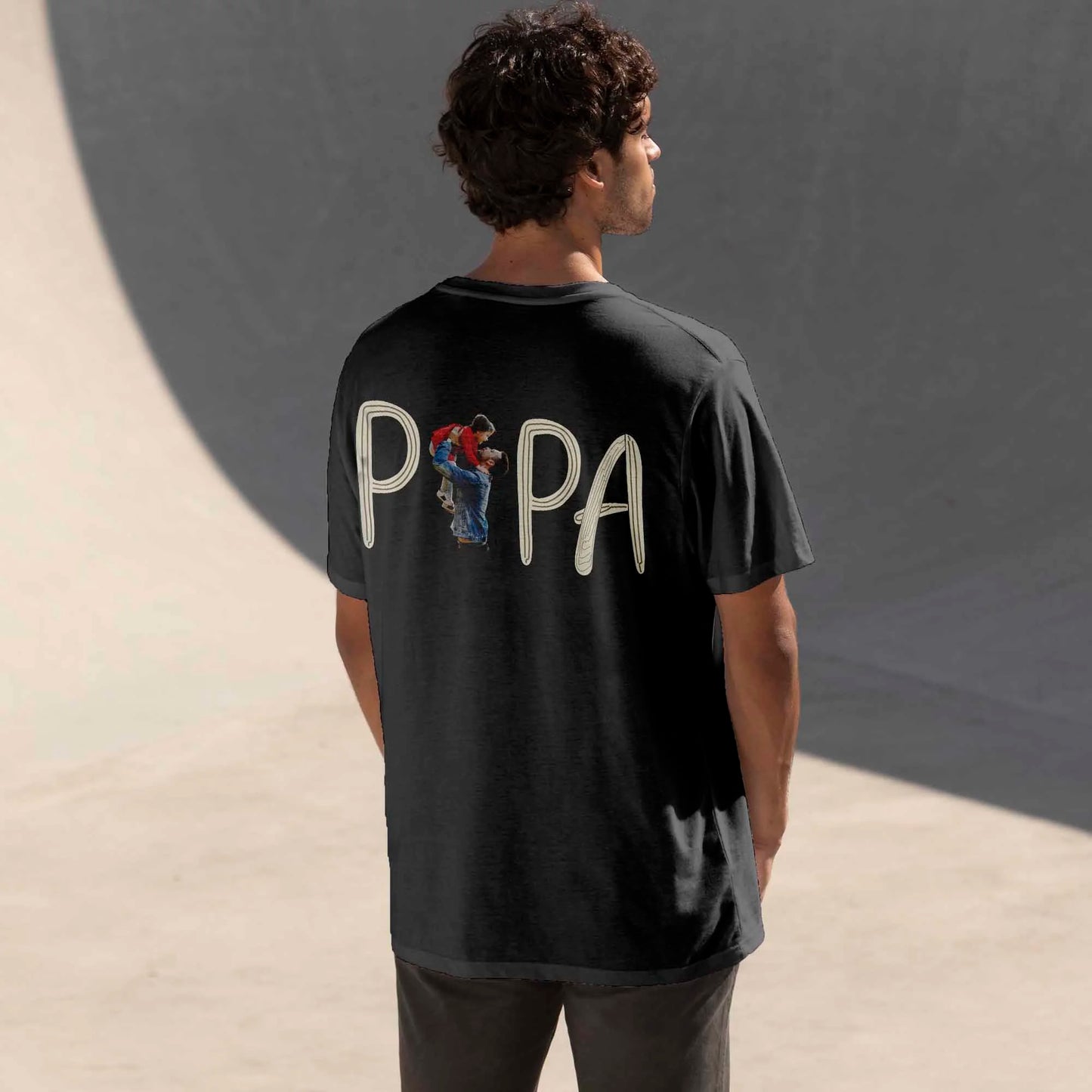 Dad’s Photo Memory - Personalised T-Shirt, Father’s Day Gift