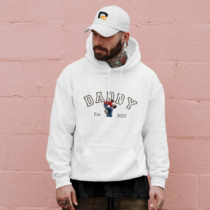 Personalised Sweatshirt - Custom Family Photo Design - Perfect Gift for Dad