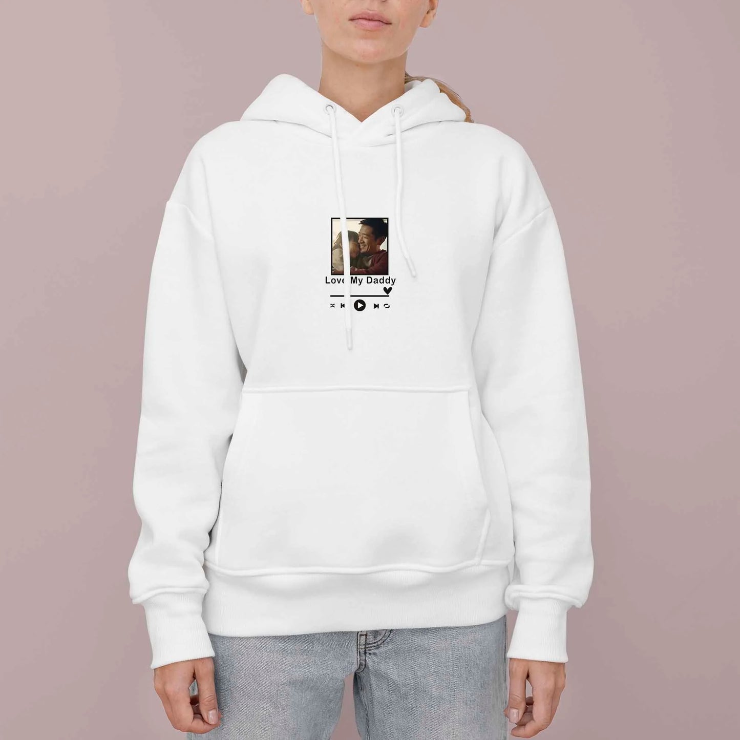 Personalised Sweatshirt - Custom Family Photo Design - Father's Day Gifts