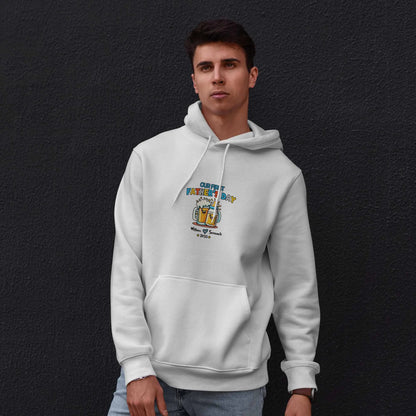 Custom Parent-Child Hoodie - Personalised Name Gift for Father's Day