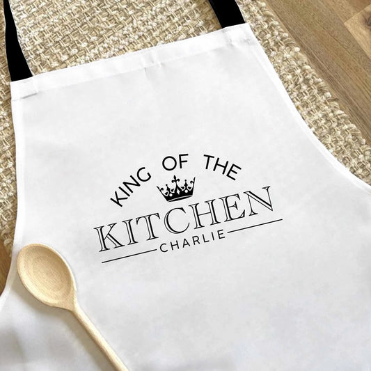 Premium Faux Leather Apron - Elegant Gift for Dad, Father's Day BBQ Apron