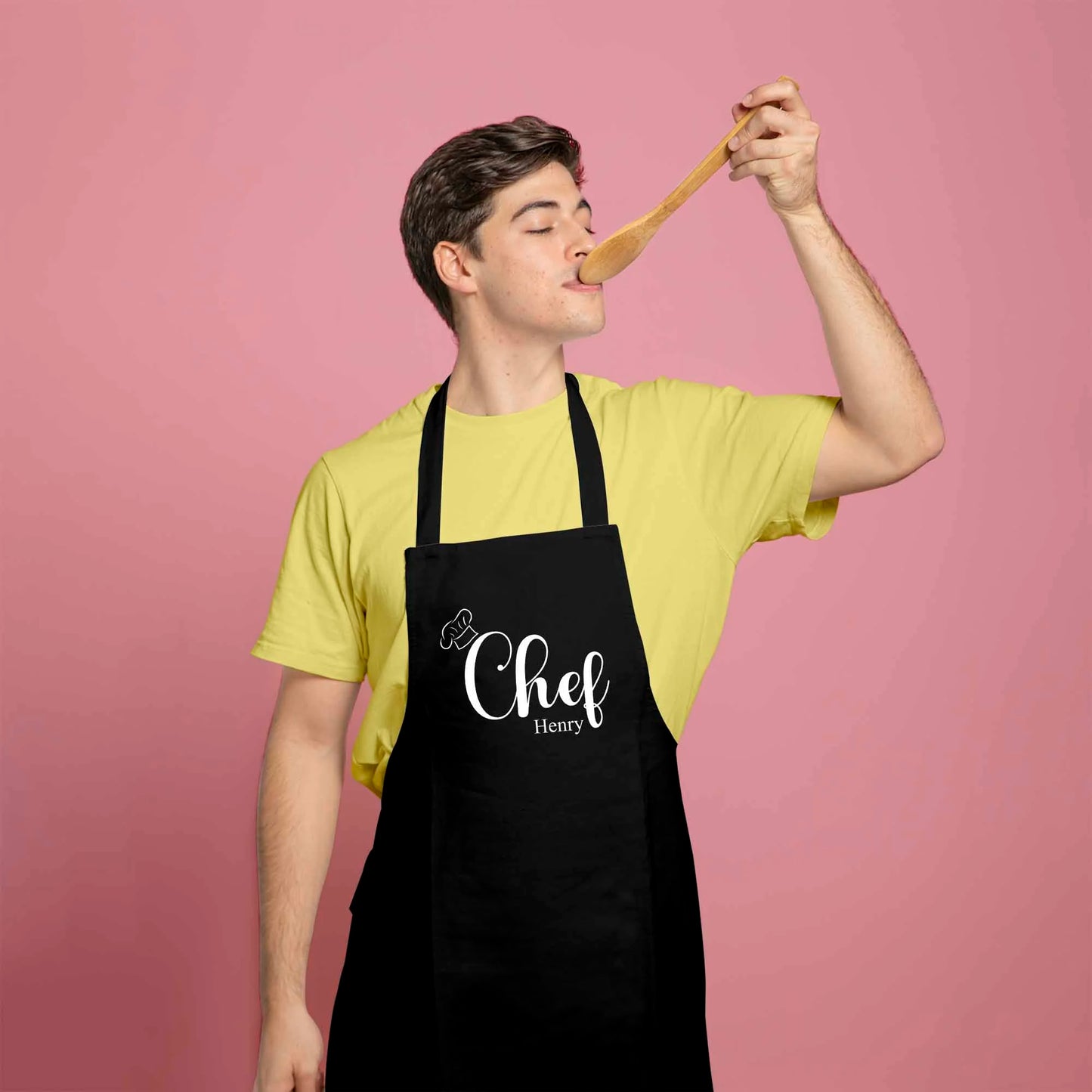 Custom Chef Apron - Practical Kitchen Gift for Dad, Father's Day Ready