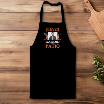 Master Chef Apron – Personalised Apron for Dad with Funny Cooking Quote
