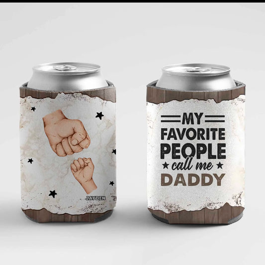 My Favourite People Call Me Papa – Custom 4-in-1 Stubby Cooler Tumbler – Gift For Granpa